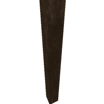 Sharp Wooden Pillar {3} 1M 3